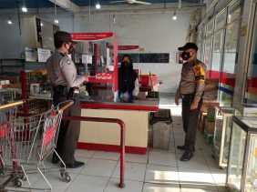 Polsek Pangkalan Kuras Laksanakan giat KRYD, Warga Waspada C3 